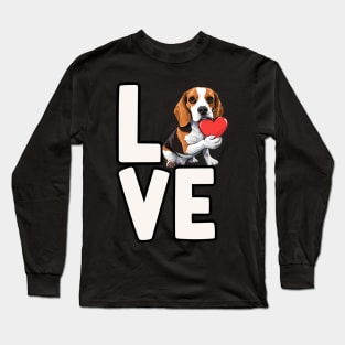 Beagle Love Long Sleeve T-Shirt